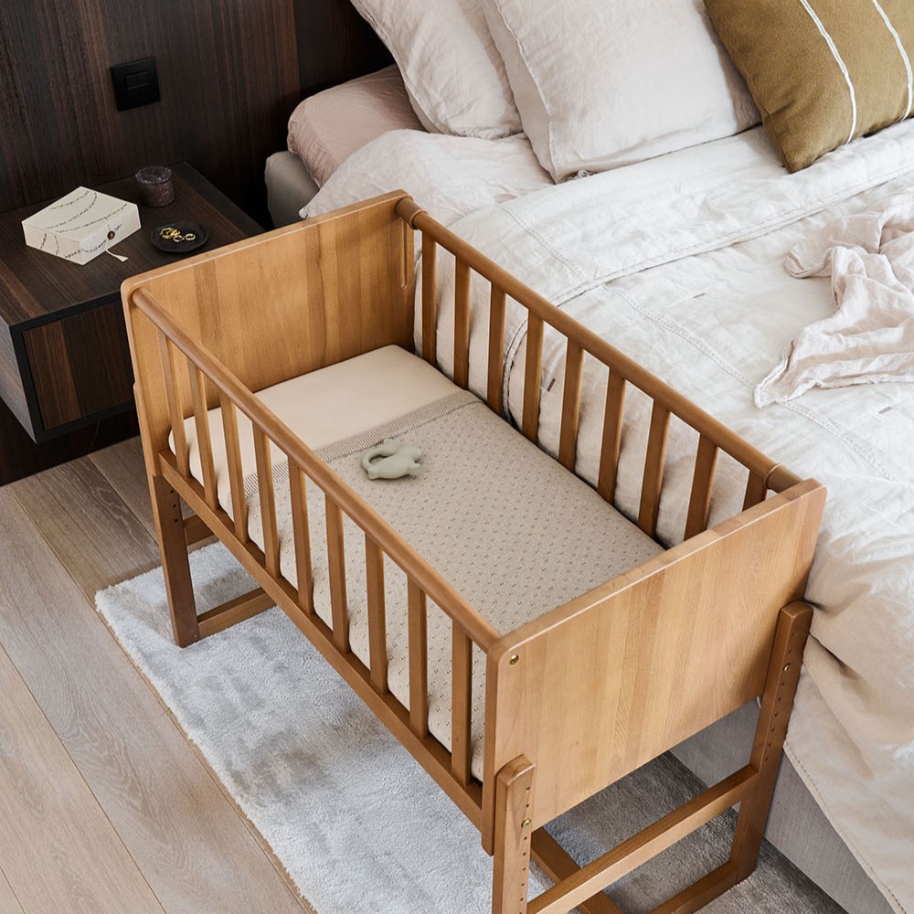 Night night shop wooden bedside crib