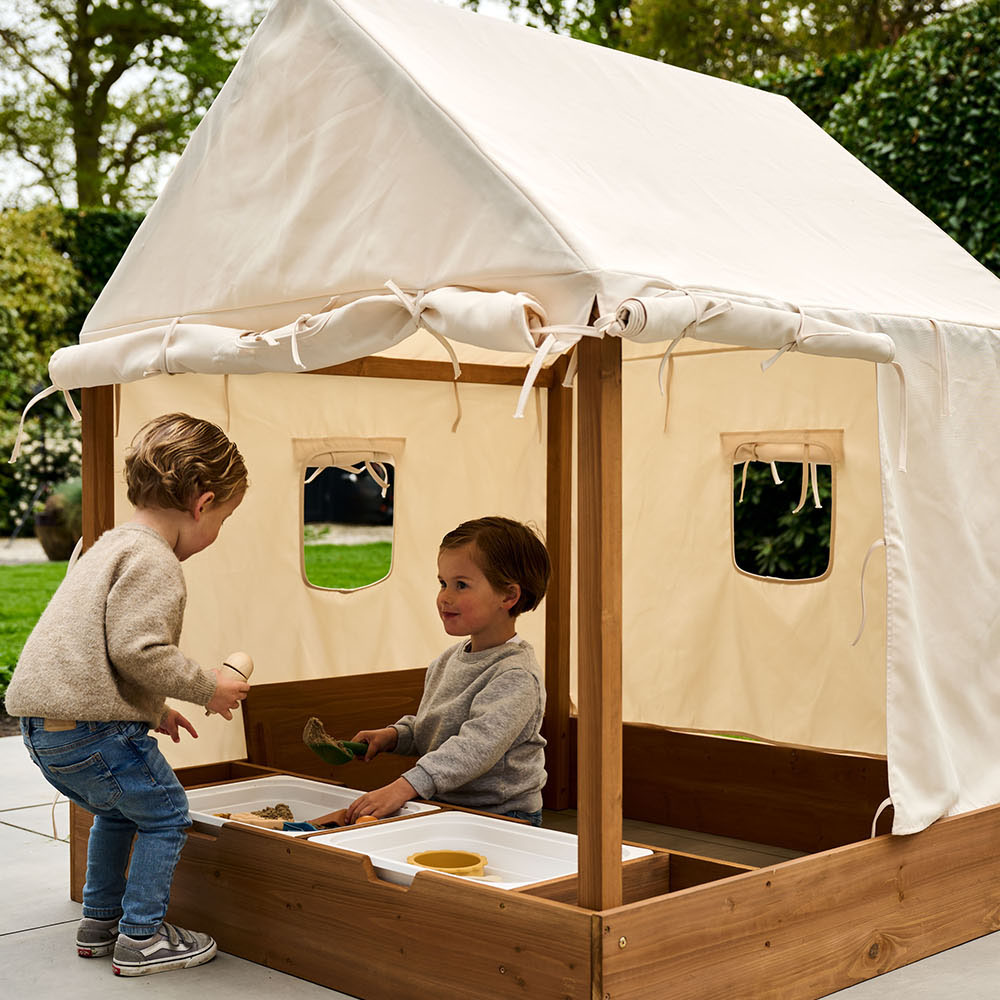 Wooden Sandpit Playhouse «Provence