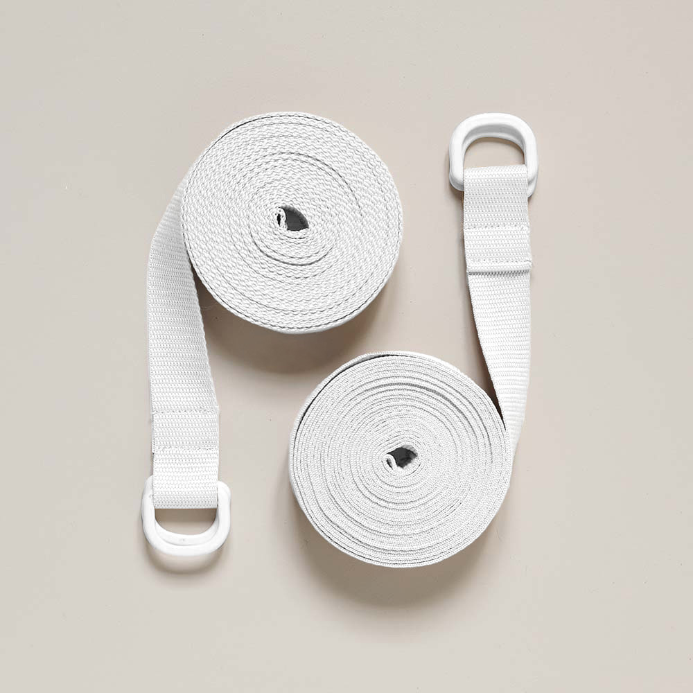 SAFETY EXTENSION STRAP FOR BEDSIDE CRIB «NUAGE» | FOR BOX SPRING BEDS | 400cm | WHITE
