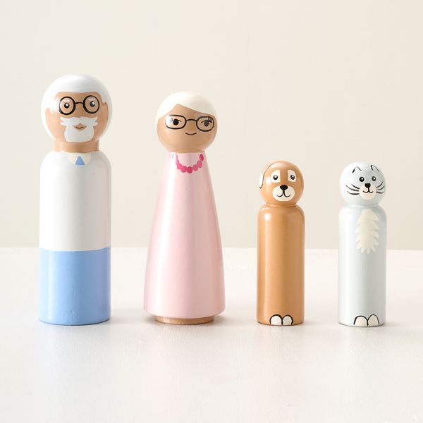 Doll house dolls | «Ma Grande Famille Jacinthe»