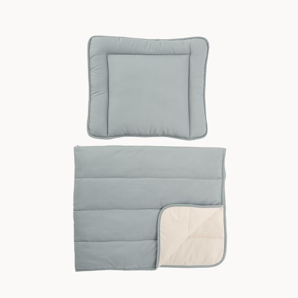 Coverless duvet with pillow | 120 x 150 cm | Green