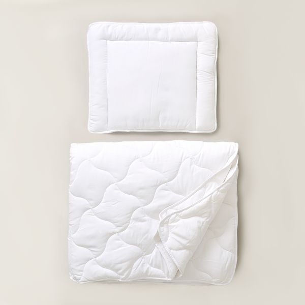 ALL SEASON DUVET SET | DUVET AND PILLOW | ANTI-ALLERGENIC | 140 X 200 CM