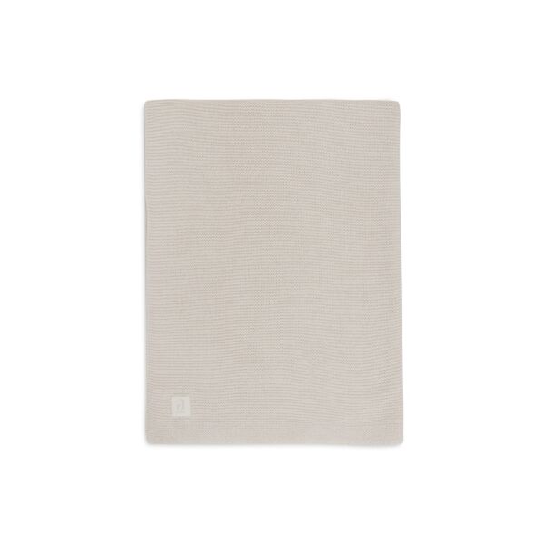 Jollein - Blanket Cot 100x150cm Basic Knit - Oatmeal