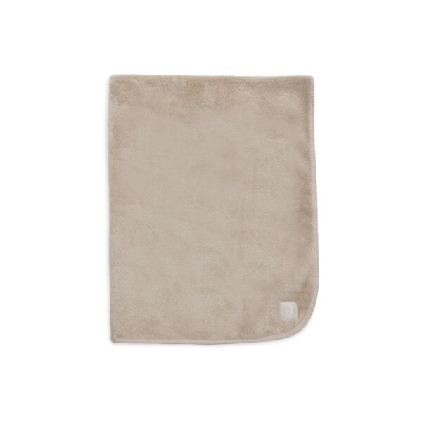 Jollein - Blanket Cot 100x150cm Basic Jersey/Sherpa - Warm Sand
