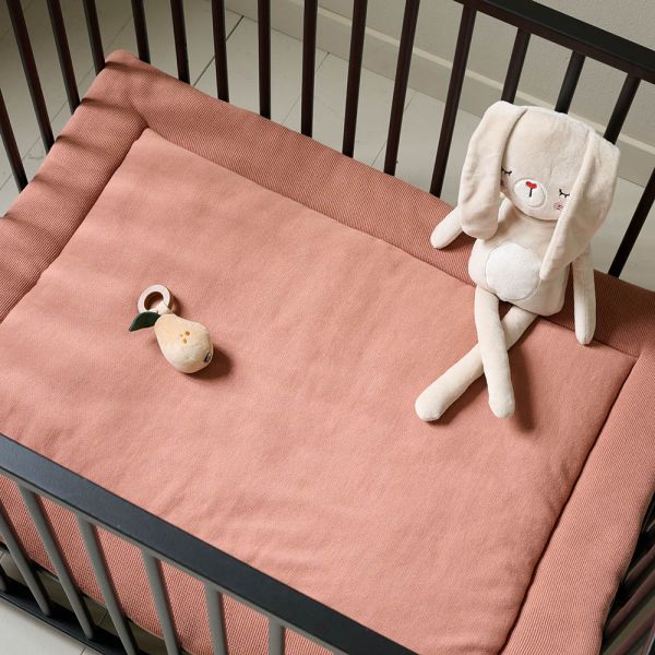 MAT 70 X 96 CM FOR FOLDABLE PLAYPEN | TERRACOTTA