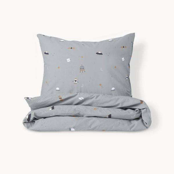 Organic cotton cot bed duvet cover 2025