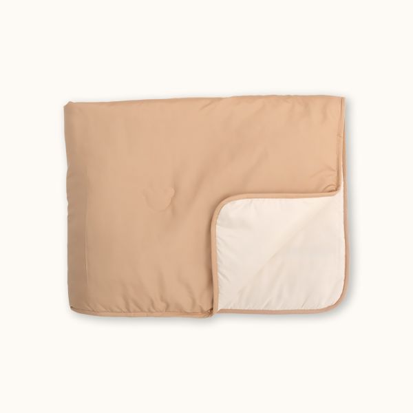 Coverless duvet with pillowcase | 140 x 200 cm | Caramel