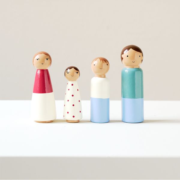 Doll house dolls | «Ma Petite Famille Jacinthe»