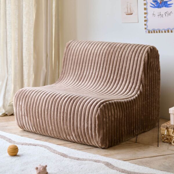XL Children's armchair «Leandre» | Brown
