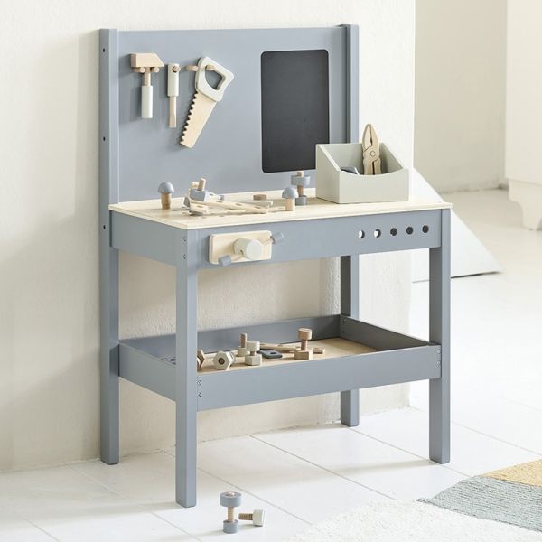 kids workbench grey Petite Amélie