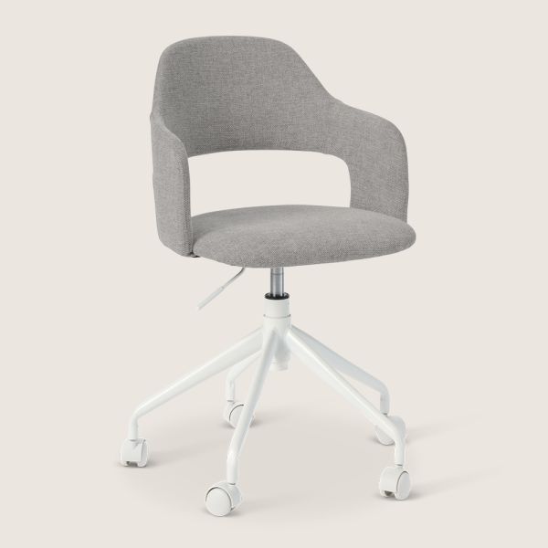 Kinderbureaustoel uit de Cerise collectie in grijs van Petite Amélie