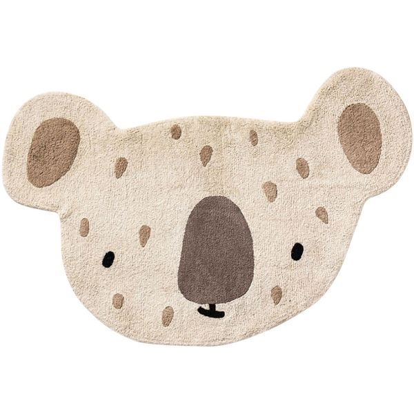 light brown animal rug for childrens room from Petite Amélie