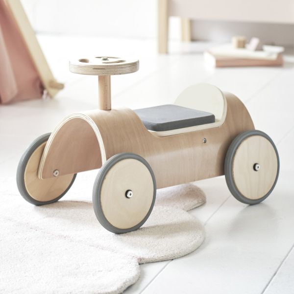 ride on car wooden baby walker toy toddler Petite Amélie