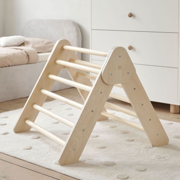 Montessori climbing frame triangle | Natural