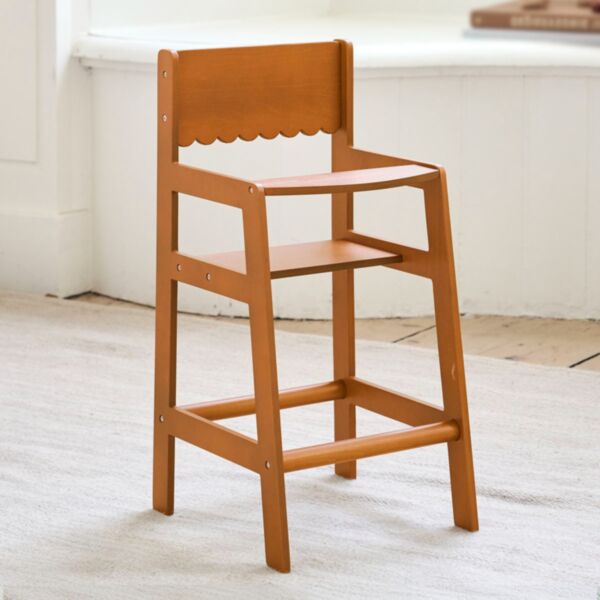 Wooden doll highchair «Noyer»