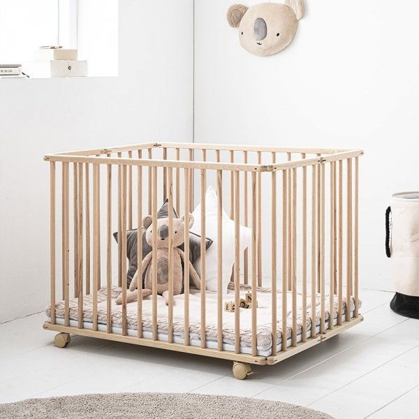 wooden baby playpen petite amelie 1