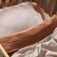 Baby crib sheets in muslin cotton Petite Amelie