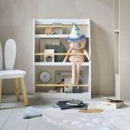 Kids chair with bunny ears wooden in white from Petite Amélie