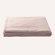 Pink muslin swaddle 75x100 cm organic cotton from Petite Amélie
