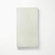 Single fitted sheet 90x200 green organic cotton from Petite Amélie