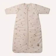 Winter sleeping bag for baby with pansy pattern in jersey cotton for 3 to 6 months from Petite Amélie