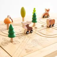 Wooden toy train set for everyday playtime from Petite Amélie