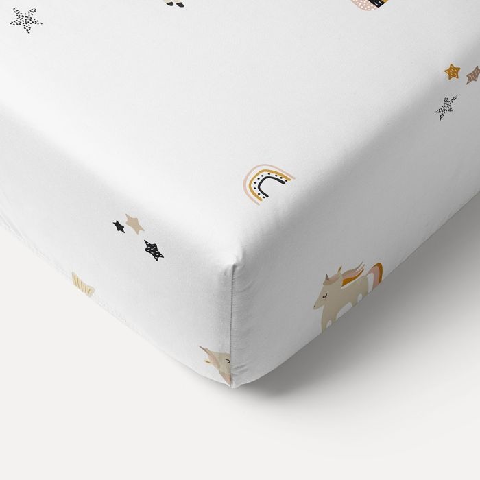 Unicorn fitted sheet shop single
