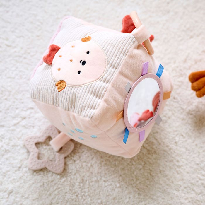 SOFT ACTIVITY CUBE «OCÉAN» | SOFT PEACH main product photo