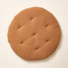 ROUND PLAY MAT | MUSLIN COTTON | TAN