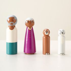 Doll house dolls | «Ma Grande Famille Bougainville»