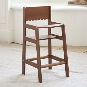 Wooden doll highchair «Noyer»