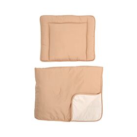 Coverless duvet with pillow | 120 x 150 cm | Caramel