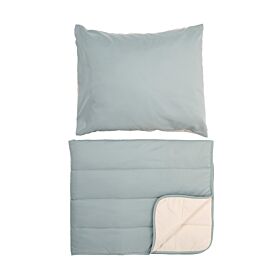 Coverless duvet with pillowcase | 140 x 200 cm | Green