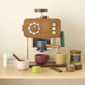 Wooden coffee machine «Noyer» | 17 pieces