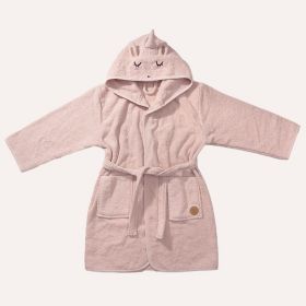 BATHROBE UNICORN «LARA»| 80 - 86 CM | 1 - 2 YEARS | LIGHT PINK