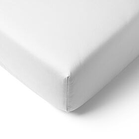 Flannel fitted sheet | 90 x 200 cm | Off-white