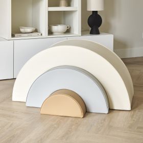 Rainbow Soft building blocks «ARC EN CIEL» | Set of 3 | Pastel