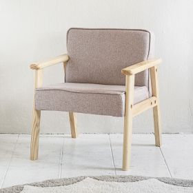 Childs armchair «Retro» | Blush pink