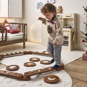 Wooden balance beam «Noyer» | Walnut