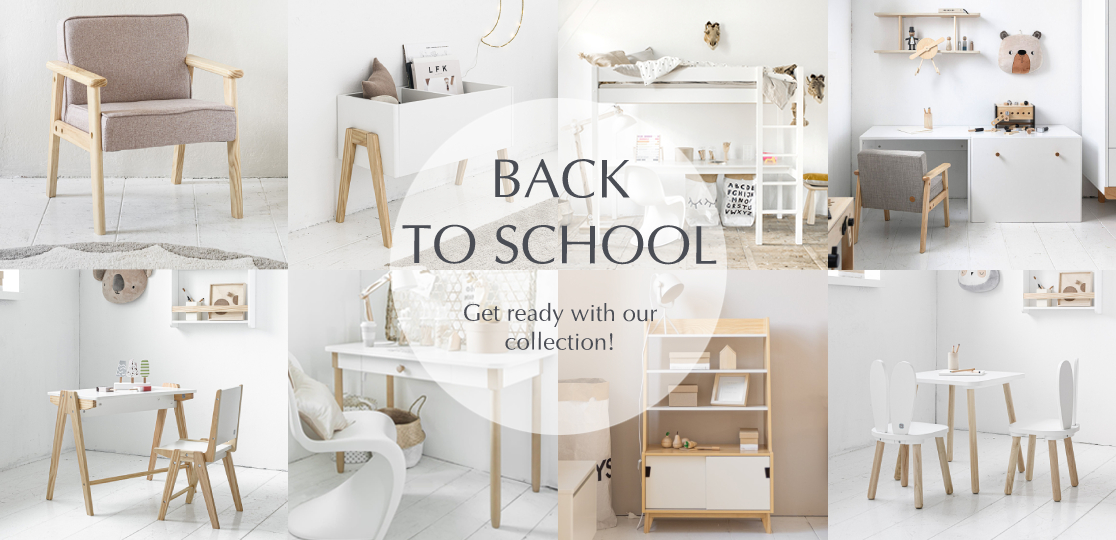 get organized with the back to school collection of Petite Amélie